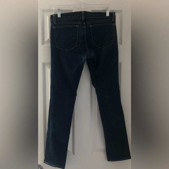 𝅺J Brand Women's 28 Dark Wash Pencil Jeans 30W x 30 CUTE jeans run small - Picture 3 of 5